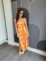 Dight Slip Dress - Orange