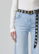 Lyra Crop Jean in Marquee