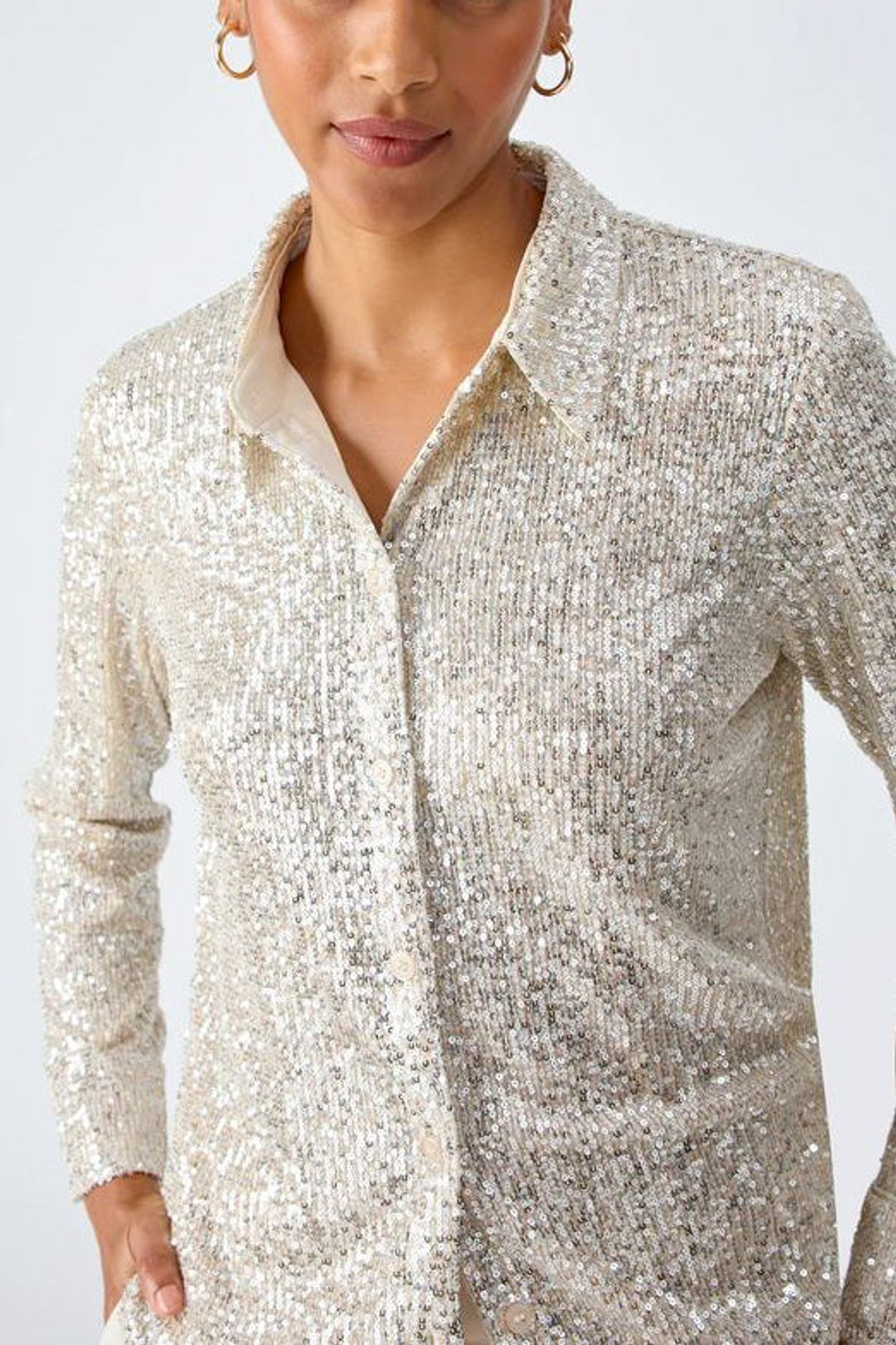 Radiant Sequin Shirt