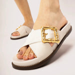 Enola Crossed Sandals