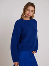 Drop Shoulder Fuzzy Chenille Sweater