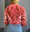 Lois Crop V-Neck Sweater