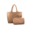The Double Handle Woven Tote