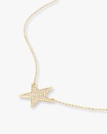 You Are My Shining Star Pave Necklace