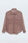 Miranda Sheer Organza Shirt