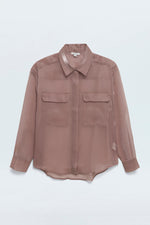 Miranda Sheer Organza Shirt