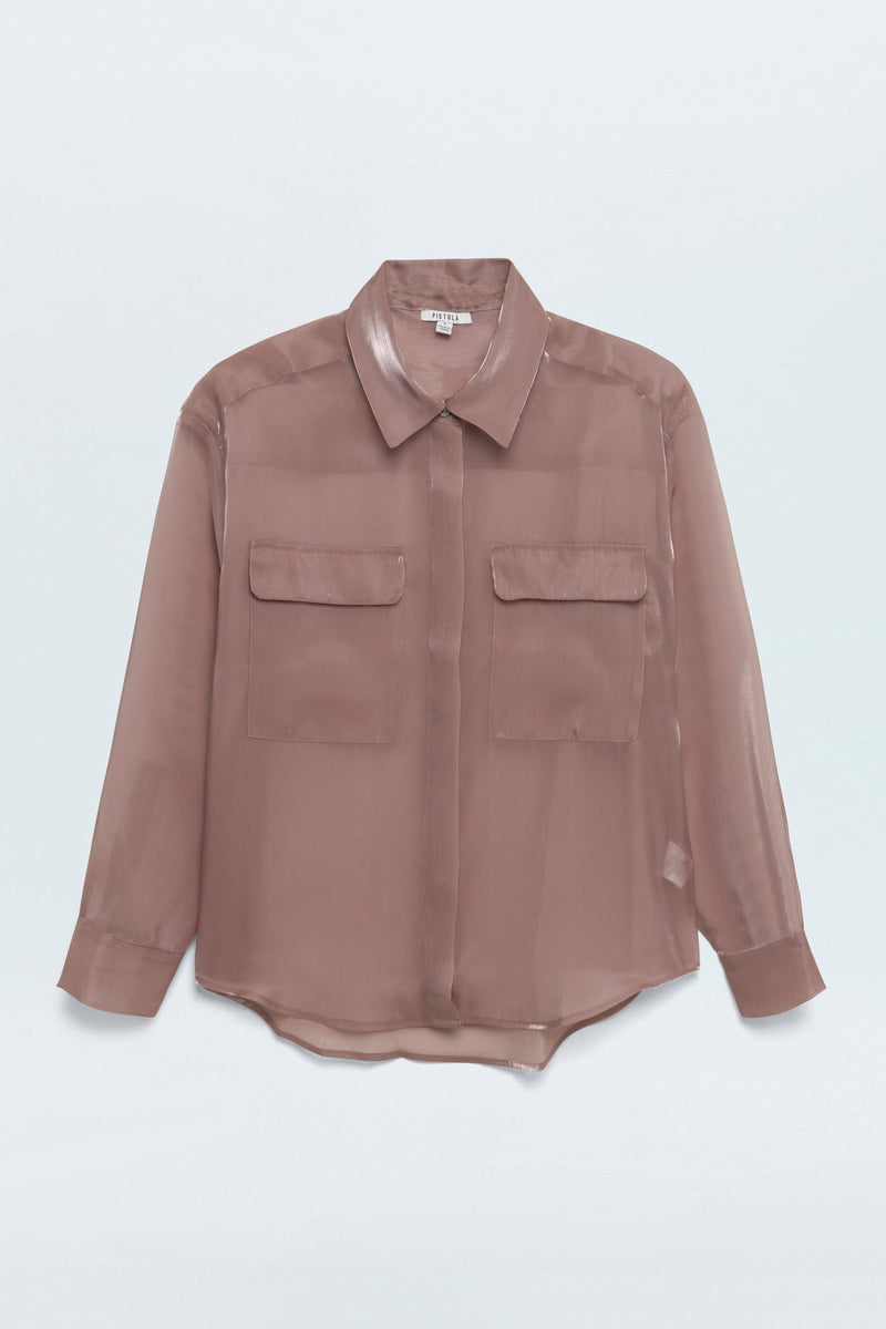 Miranda Sheer Organza Shirt