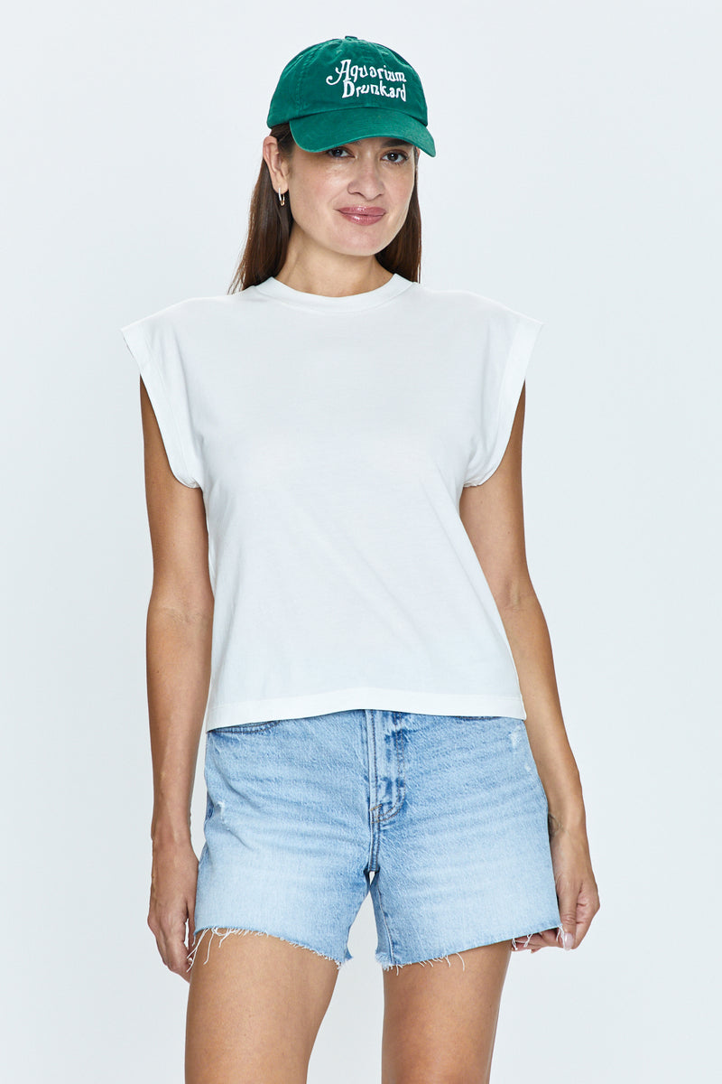 Marina Wide Shoulder Muscle Tee