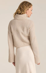 Ursa Sweater Top - Light Oatmeal Heather